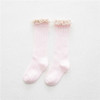 Free Shipping Children's Knee High Socks with Lace Cheap Stuff Ruffle Socks Kid Princess Girls Baby Leg Warmers Cotton