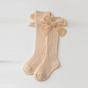 0-5Y Baby Boys Girls Cotton Socks Newborn Toddlers Knee High Socks With Bows Warm Autumn Winter Girls Tights Leg Warmer