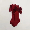 0-5Y Baby Boys Girls Cotton Socks Newborn Toddlers Knee High Socks With Bows Warm Autumn Winter Girls Tights Leg Warmer