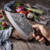 8 Inch Stainless Steel Butcher Knife Fishing Hunting Knife Handmade Forged Bone Knife Meat Cleaver Kitchen Chef Knife