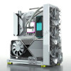 Open Type Computer Case Frame,Vertical Chassis Shelf, DIY Desktop Gaming Gamer PC Cabinet Support ATX/ ITX / MATX MB