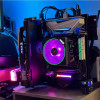 Open Type Computer Case Frame,Vertical Chassis Shelf, DIY Desktop Gaming Gamer PC Cabinet Support ATX/ ITX / MATX MB