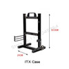 Open Type Computer Case Frame,Vertical Chassis Shelf, DIY Desktop Gaming Gamer PC Cabinet Support ATX/ ITX / MATX MB