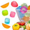 6pcs Grade Refreezable Ice Cubes Plastic Non-Diluting Ice Cubes Reusable Washable Ice Cubes for Picnic Camping