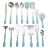The Pioneer Woman 15PCS Kitchen Gadget Set with Whisk Basting Spoon Masher Cutter Scoop Meat Tenderizer