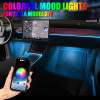 Tesla Center Console Dashboard Neon Light Tubes