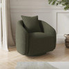 Swivel Accent Chair Armchair Living Room Chairs Round Barrel Chair for Living Room Bedroom Waiting Room Office Home Furniture