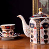 Jindian Bone Porcelain European Tea Breakfast Cup and Plate Coffee Cup and Plate Set Advanced Exquisite Gift Box Set Cutlery