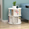 2/3/4/5/6 Layers New Modern Room Simple Household Space-saving Storage Bookcase Revolving Round Children Rotating Bookshelf