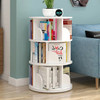 2/3/4/5/6 Layers New Modern Room Simple Household Space-saving Storage Bookcase Revolving Round Children Rotating Bookshelf