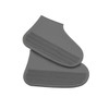 1 Pair Waterproof Non-slip Silicone Shoe Covers Reusable Outdoor Rainy Day Protectors Cover High Elastic Unisex Rain Boots