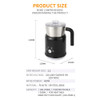 700ML Kitchen Electric Milk Foam Machine Automatic Foam Maker Latte Cappuccino Coffee Mixer Espresso Milk Frother Home-appliance