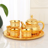 High-grade Tea Set Household Full Set of Tea Table Kung Fu Tea Cup Teapot Small Set One Pot Four Cups Set