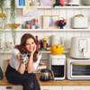Beautiful 6 Quart Touchscreen Air Fryer Drew Barrymore Home Appliance Electric Air Fryer Cooking High Performance Cycle