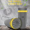 Coffee Straw Cup French Capless Twist Cup Portable Creative Plastic Insulation Cup Double-layer Cold Drink Coffee Juice Tea Cup