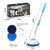 USB rechargeable electric window cleaners floor glass ceiling 360 spin automatic robot cleaning machine
