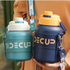 900ml/1100ml Portable Keep Heat and Cold 316 Stainless Steel Thermos with Straw Cup Sleeve for Students Outdoor Travel