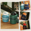 900ml/1100ml Portable Keep Heat and Cold 316 Stainless Steel Thermos with Straw Cup Sleeve for Students Outdoor Travel