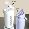 950ml/1200ml Stainless Steel Thermos Water Bottle Portable Large Capacity Tumbler Thermos Bottle Outdoor Sport Insulated Cup