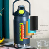 950ml/1200ml Stainless Steel Thermos Water Bottle Portable Large Capacity Tumbler Thermos Bottle Outdoor Sport Insulated Cup