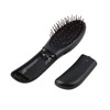 Power By Battery Electric Vibrating Hair Brush Comb Massager Black Hair Scalp Head Blood Circulation Massager Comb Brush