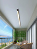 Balcony ceiling lights Long strip aisle LED lamps Balcony ceiling lights Long strip aisle LED lamps