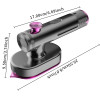 Portable Mini Steam Iron For Clothes Foldable Handheld Electric Ironer Wet Dry Garment Steamer Ironing Machine Travel Home Appli