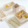 Lunch Box Portable Insulated Lunch Container Bento Boxes Microwave Dinnerware Food Storage Container Soup Cup Lunch Box for Kids