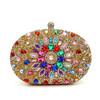 2022 Diamond Women Luxury Clutch Evening Bag Wedding Crystal Ladies Cell Phone Pocket Purse Female Wallet for Party Quality Gift
