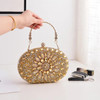 Rhinestone Women Luxury Clutch Evening Bag Crystal Diamond Lady Pocket Purse Wallet Fashion Wedding Party Chain Shoulder Handbag