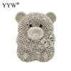 Cool Bear Evening Bags Purses Clutch Purses and Handbags Female Clutch Luxury Designer Handbag Party Handbags for Women bolsa