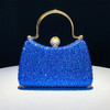 Women Gold/Silver/Blue/Pink/Black/Red/Geen Clutch Evening Bag Party Handbag Wedding Clutches Bridal Diamond Purses