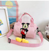 2023 New Disney Shoulder Bags Cartoons Mickey Mouse Nylon Bag Women Messenger Bag Cute Anime Fashion Handbag Gifts for A Girls