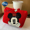Disney Mickey's New Women's Coin Purse Luxury Brand Women's Embroidery Hand Bag Large -capacity Cartoon Storage Bag Cosmetic Bag