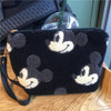 Disney Mickey's New Women's Coin Purse Luxury Brand Women's Embroidery Hand Bag Large -capacity Cartoon Storage Bag Cosmetic Bag