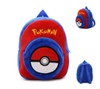 Pokemon Plush Backpack Pikachu Poke Ball Shape School Bags 1-3 Year Old Kindergarten Child Backpack Kids Gifts