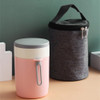 Stainless Steel Soup Cu Food Storage Containers Portable Lifting Rope Thermos Pot Breakfast Cup Coffee Mug Cutlery Set