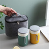 Stainless Steel Soup Cu Food Storage Containers Portable Lifting Rope Thermos Pot Breakfast Cup Coffee Mug Cutlery Set