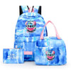 3pcs Disney Lilo Stitch Colorful Backpack with Lunch Bag for Women Student Teenagers Rucksack Casual School Bags Sets