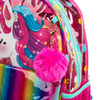 16 Inch School Trolley Backpack Bag School Rolling Bag for Girls School Wheeled Backpack Lunch Bag Set Schoolbag with Wheels