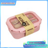 1~10PCS Lunch Box Colorful Color Scheme Not Afraid Of Loosening Transparent Lid Lunch Box Transparent Lid Design