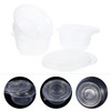 50 Pcs Disposable Plastic Bowl Take Out Food Holder Lid Takeaway Bowls Packaging Takeout Containers Lunch Box Rice Packing 50 Pcs Disposable Plastic Bowl Take Out Food Holder Lid Takeaway Bowls Packaging Takeout Containers Lunch Box Rice Packing