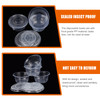 50 Pcs Disposable Plastic Bowl Take Out Food Holder Lid Takeaway Bowls Packaging Takeout Containers Lunch Box Rice Packing 50 Pcs Disposable Plastic Bowl Take Out Food Holder Lid Takeaway Bowls Packaging Takeout Containers Lunch Box Rice Packing