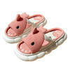 Women Cow Slippers Cute Cartoon Soft Cloud Platform Indoor Shoes Summer Female Home Slides Thick Sole Sandals Male House Slipper