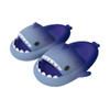 Cute Gradient Shark Slippers Women Men Outside Sandals Indoor Slides Couples Summer Shoes Parents Kids Soft EVA Beach Flip Flops