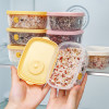 Refrigerator Frozen Fresh Food Crisper Coarse Grain Rice Compartments Food Grade Refrigerator Kitchen Storage Boxes Supplies
