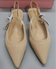 Bow-knot Pointed Toe Stiletto kitten Heels Sandals Ankle Strap Solid Color Female Pumps Party Slingback Women Shoes