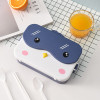 Cute Kids Student Bento Lunch Box Rectangular Leakproof Plastic Lovely Anime Microwave Food Container Box School Child Lunch Box