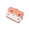 Cute Kids Student Bento Lunch Box Rectangular Leakproof Plastic Lovely Anime Microwave Food Container Box School Child Lunch Box