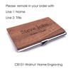 RFID Smart Wallet Wood ID Card Holder Automatically Solid Metal Bank Credit Card Holder Business CUSTOMIZE Promotion Gift